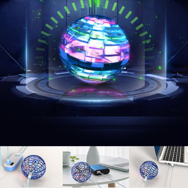 Flygende Ball Boomerang Spinner Leker Mini Drone Ufo Barn Gutt Jente G