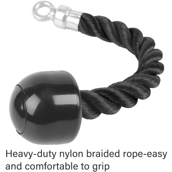 Sport Triceps Rep Triceps Styrketräning Nylon Halksäker, ZQKLA