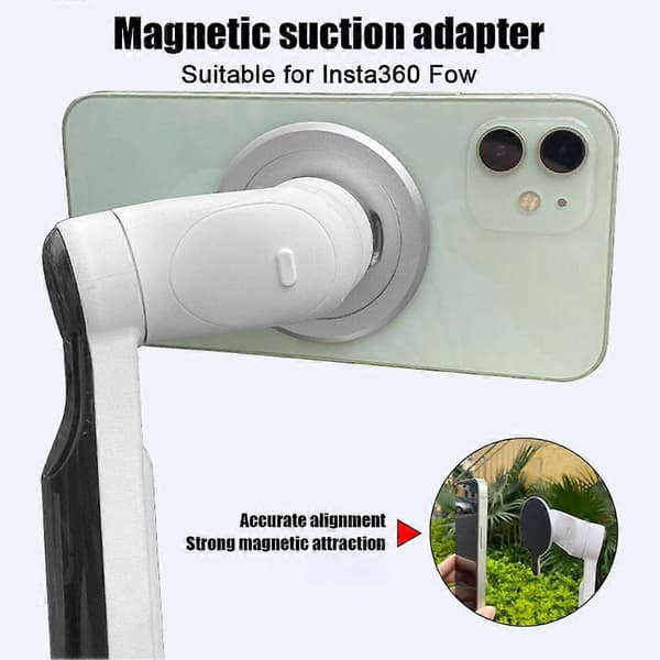Magnetisk Telefonholder Til Insta360 Flow Magnetisk Adapter Sæde Hånd
