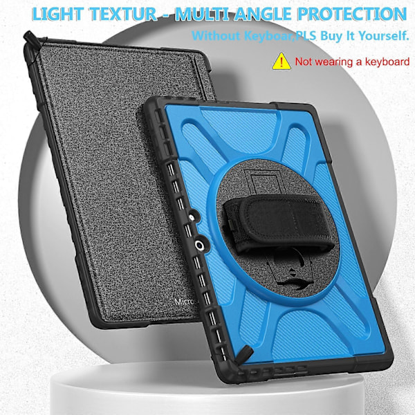 Stødsikkert Tablet Cover til MicroSoft Surface Pro 9 Blue