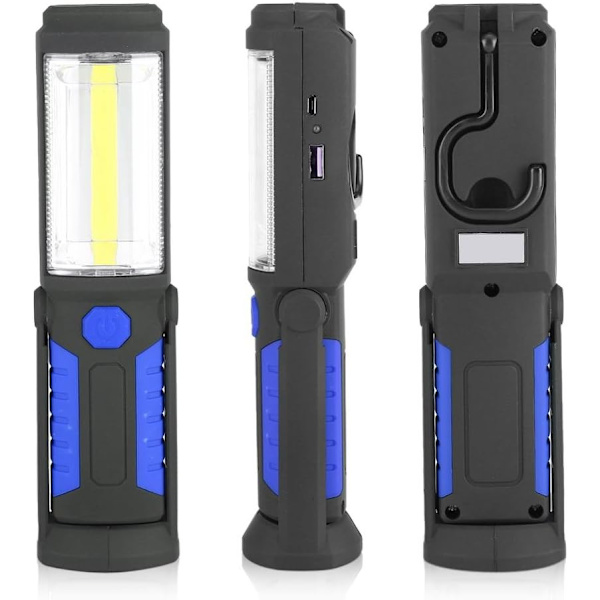 Latautuva LED-työvalo magneettisella LED-taskulampulla (B,ZQKLA