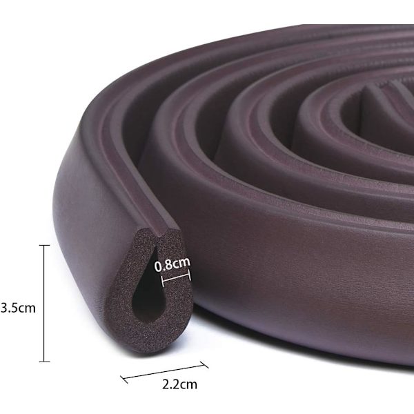 Dewenwils Kant- och Hörnskydd för Bebisar, 2M * 2 Set P