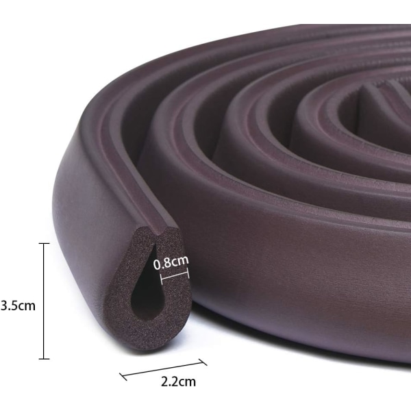 Dewenwils Vauvojen Kulma- ja Reunapehmusteet, 2M * 2 Set P