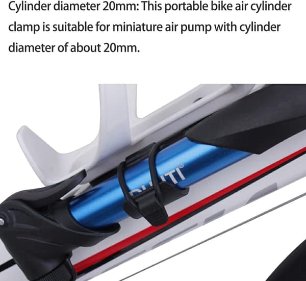 Cykelpumpfäste Ramfäste för Cykelpump, ZQKLA