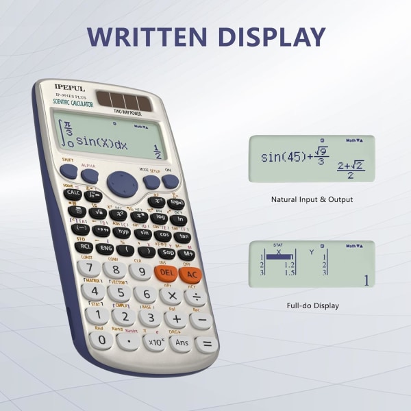 Vitenskapelige kalkulatorer, IPepul matematikk kalkulator med 417 funksjoner