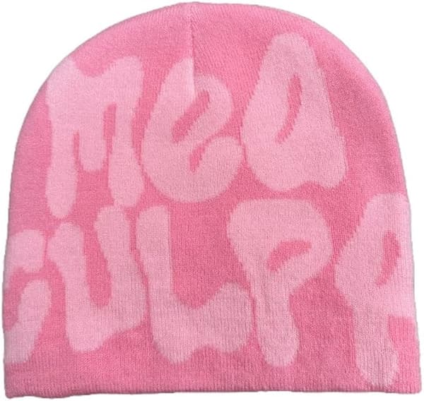 Mössa Dam Mössa Trådlös Vinter Stickad Skull Cap Vinter, ZQKLA