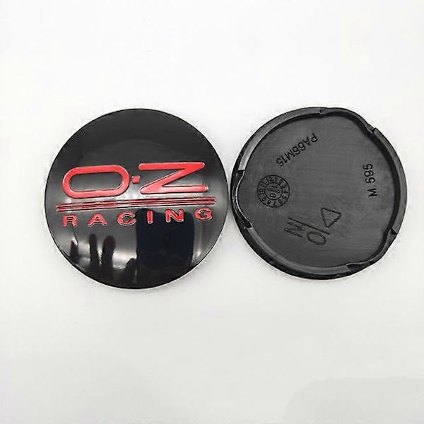 4 stk. 62 mm Bilhjul Senter Nav Kapsler For OZ Racing M595 O.Z Lettmetall Auto Hjul Felg Senter Nav Kapsel Deksel 62 58 shry 4x62 Black Red