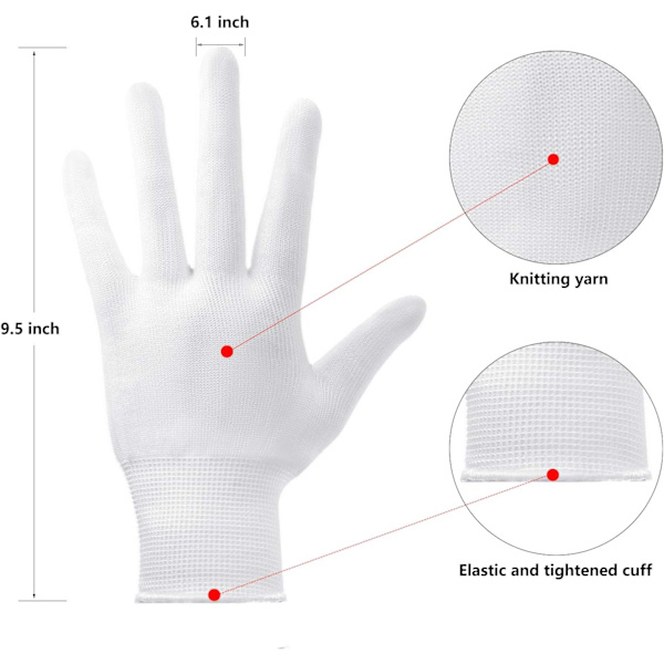 LED-Handskar Skelett Blinkande Ljus Leksaker för Pojkar Flickor Ch,ZQKLA