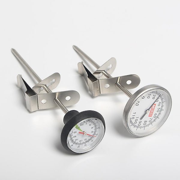 Mælkethermometer, Rustfrit Stål Køkkenredskab, Sølv