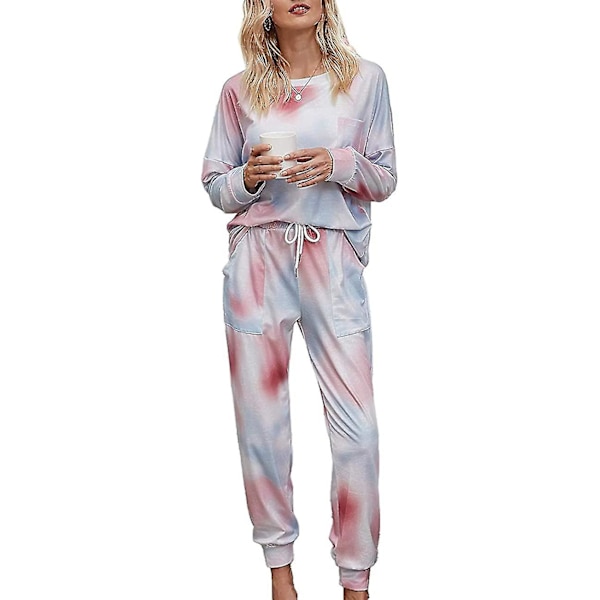 Pyjamas Set för Kvinnor 2023, Vinter Kirurgiska Pyjamas, Tunna Pyjamas för Kvinnor - Rosa L