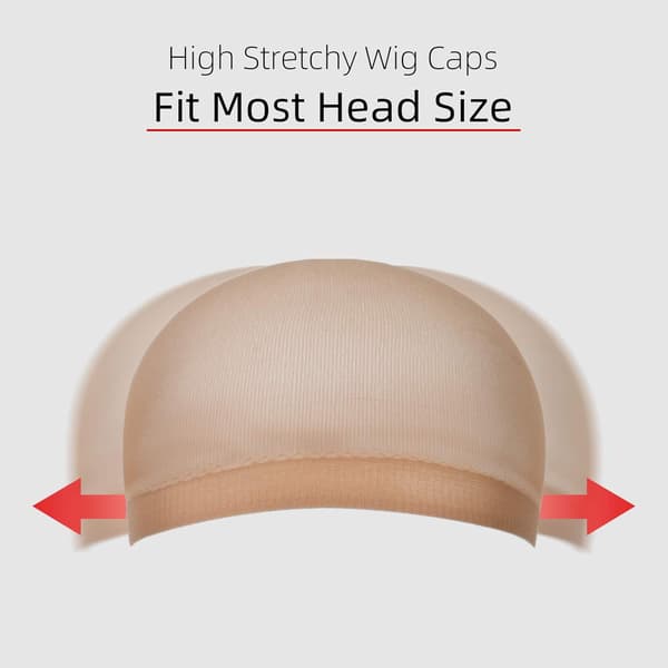 4 stycken perukmössa, nylon perukmössa unisex mössa, perukmössor för ,ZQKLA