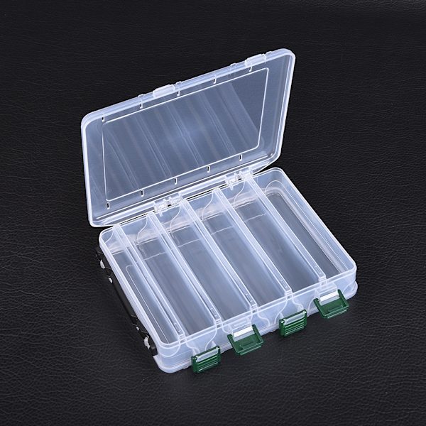 Transparent Betesbox, Dubbelsidig Synlig Handtag, 10 S, ZQKLA