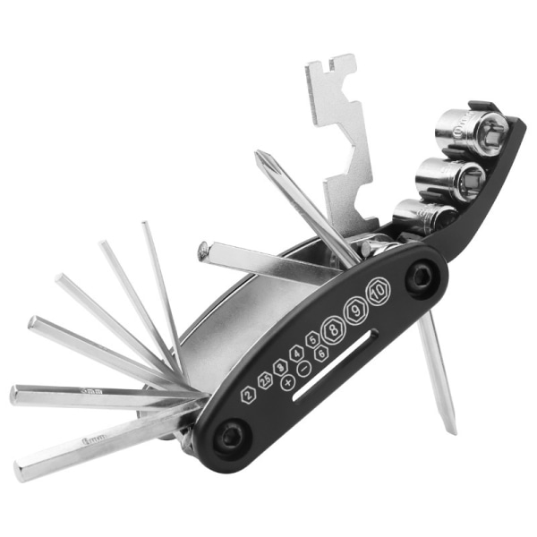 Multi-brug værktøj til sekskant skruetrækker, skruenøgle inde i en, ZQKLA
