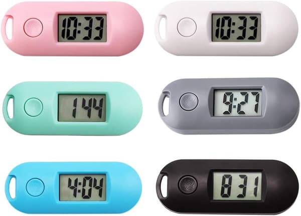 Bærbar Mini Digitalt Elektronisk Ur til Studerende Eksamen Stud, ZQKLA