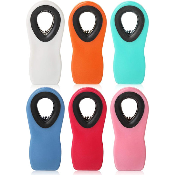 Chip Clips, Magnetiske Clips, 6-pak, Poseclips, Madposeclips, ZQKLA
