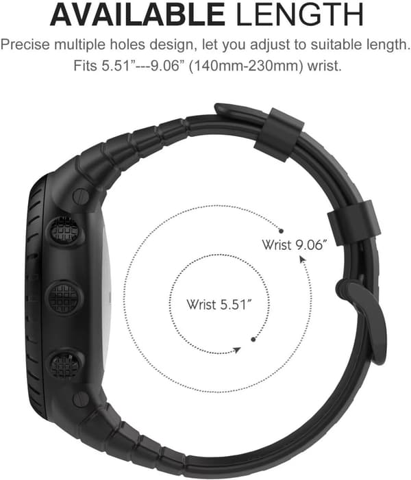 Armbands för Suunto Core, Klassiskt Utbyte, ZQKLA