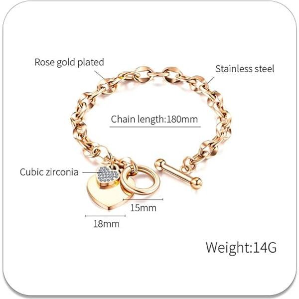 14K Hopeakoristeinen Titaaniteräs Inspiroiva Lainaus Rannekoru Bangle Gi