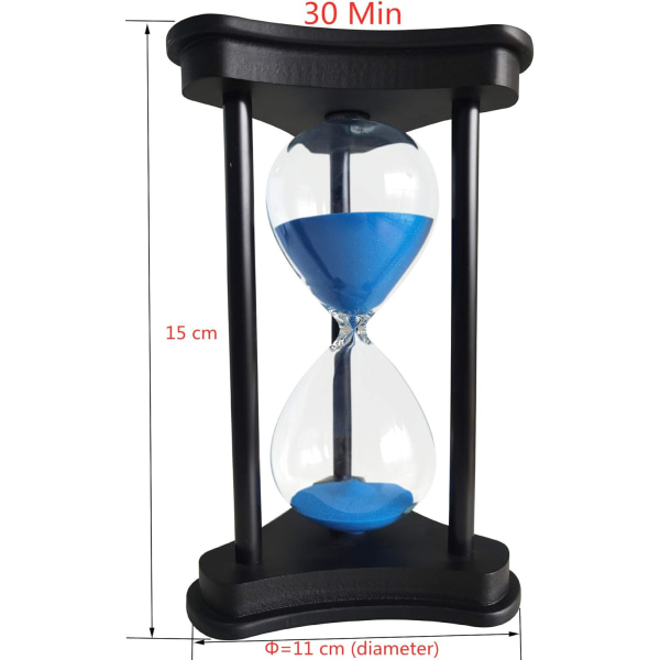 Timglas 30 Minuter Timer Timglas för Ornament Sandglas T,ZQKLA