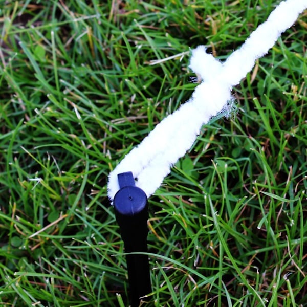Halloweendekorationer, 5 meter triangulärt nät vitt + 125 spindlar