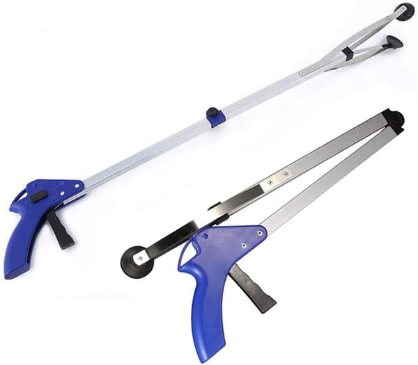 Fällbar aluminiumklämma med lång arm som når 81 cm - ZQKLA