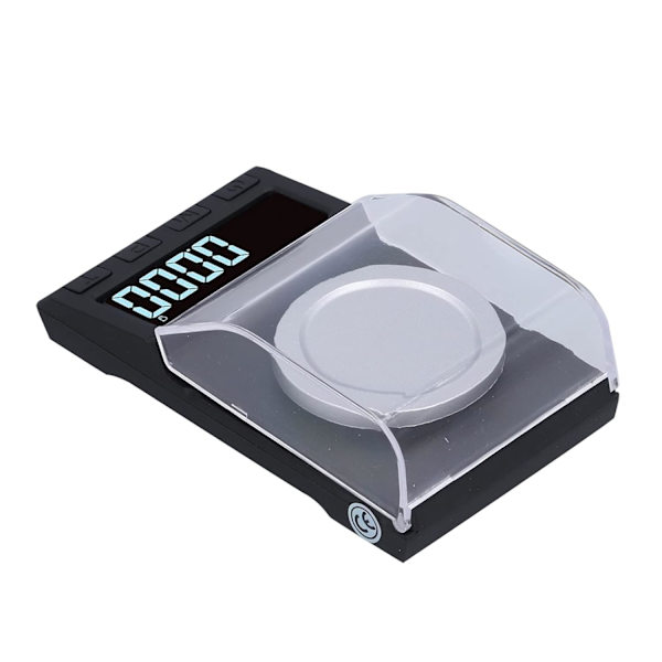 Liten smyckesvåg 100g/0.001g, USB-laddningsbar bärbar hög P