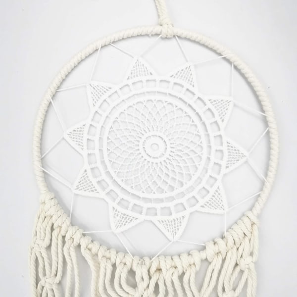 3-delers Dreamcatcher Macrame Vegghengende Boho Veggdekor Su,ZQKLA