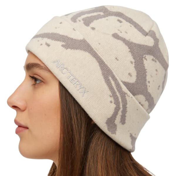 Arc'teryx Grotto Jacquard Stickad Mössa ullmössa - Orange beige