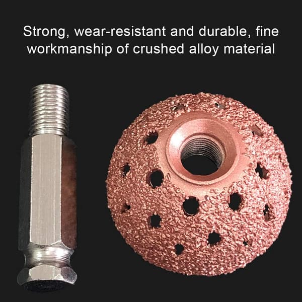 Däckpoleringshjul 38mm och 55mm Wolframståldäckreparationssköld