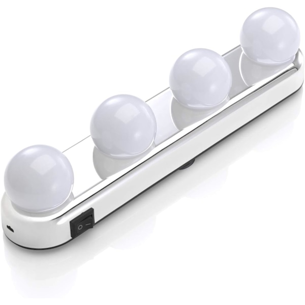 Ladeskapt LED Hollywood-speilbelysning for sminke, ZQKLA