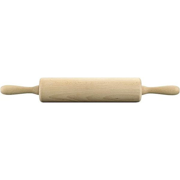 31540 Rullekævle i bøgetræ, Beige, 46 x 6 x 6 cm, ZQKLA