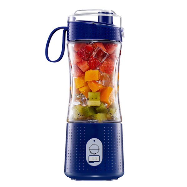 (Blå) BPA-fri Bærbar Mini Blender, Personlig Blender til S, ZQKLA