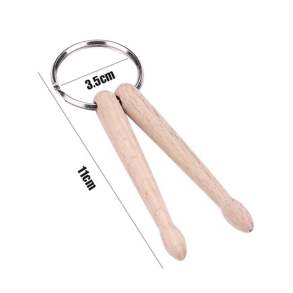 Nyckelringar Tränyckelringar Gadgets Mini Trumstockar
