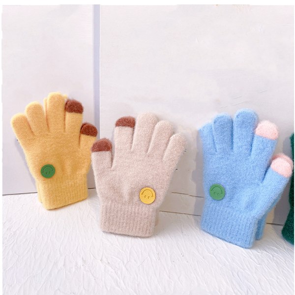 3 par handskar för 3~6 år gamla barn, thermal barn, ZQKLA