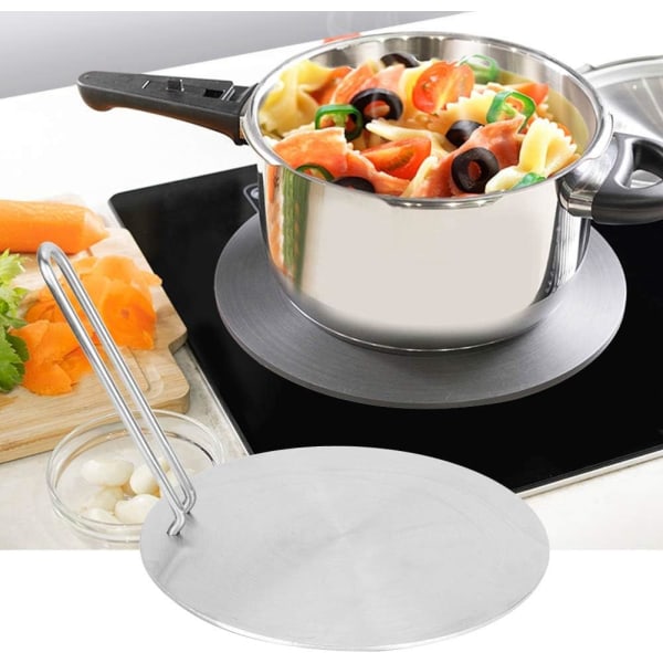 Varme Diffuser Induksjonsplate Adapter med Rustfritt Stål C, ZQKLA