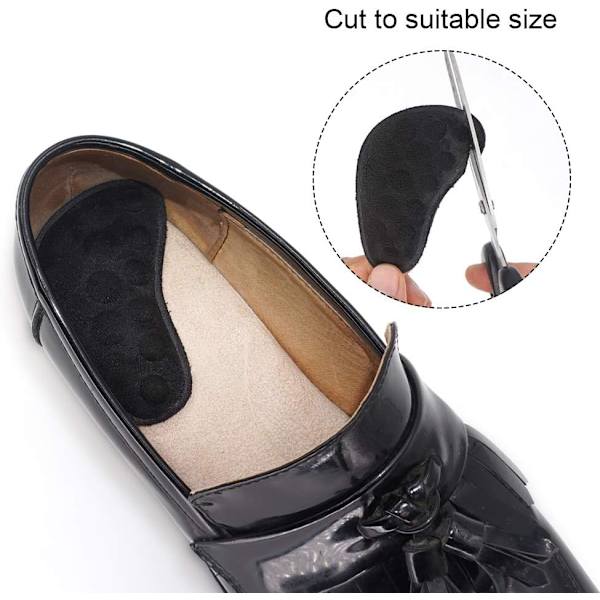 3 Par (Sorte) Supination & Over-Pronation Korrigerende Skoindsatser, ZQKLA