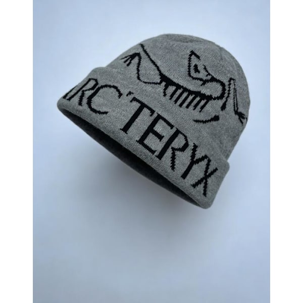 Arc'teryx Bird Word Toque Grå Void Ullmössa Unisex Varm Vinter Dark gray
