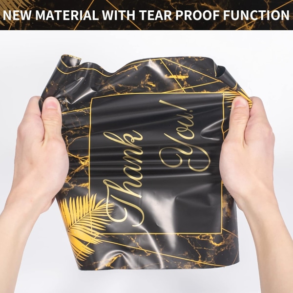 Förpackning med 100 Stycken Plastförsändelsepåsar Kuvert Co, ZQKLA