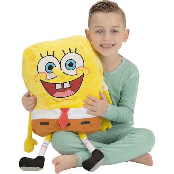 Spongebob Kids -vuodevaatteet Super Soft Plush Cuddle Pillow Buddy, One Size, By Franco Type2