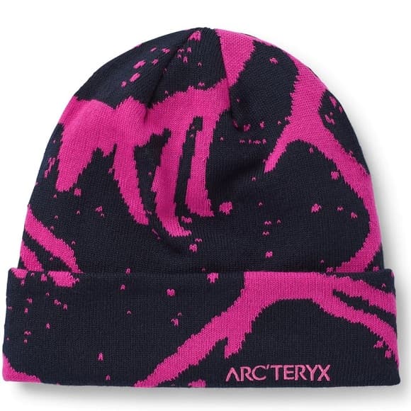 Arc'teryx Grotto Jacquard Stickad Mössa ullmössa rose pink