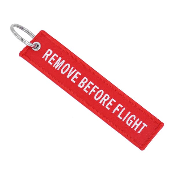 Remove Before Flight -matkatavaramerkki - Avaimenperä - Korkealaatuinen -,ZQKLA