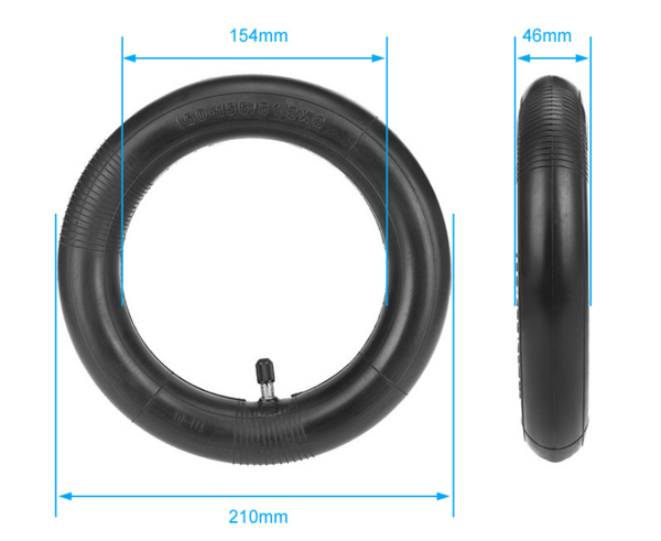2 stk. punkteringsresistente dæk 8,5 tommer til M365/PRO scootere 2 tires