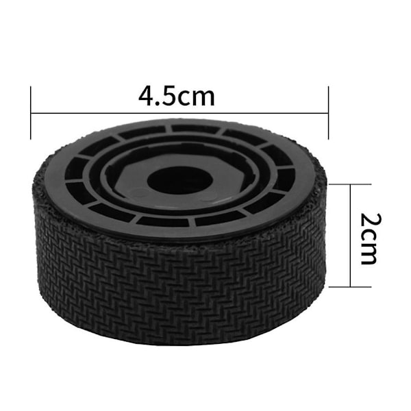 2 stk. Hjul Dæk Udskiftning Tilbehør Braava Jet M6 (6110) (6012) (6112) (6113) Ultimate Wi-Fi Forbundet Robot Anti-Slip God Vedhæftning Nem Montering