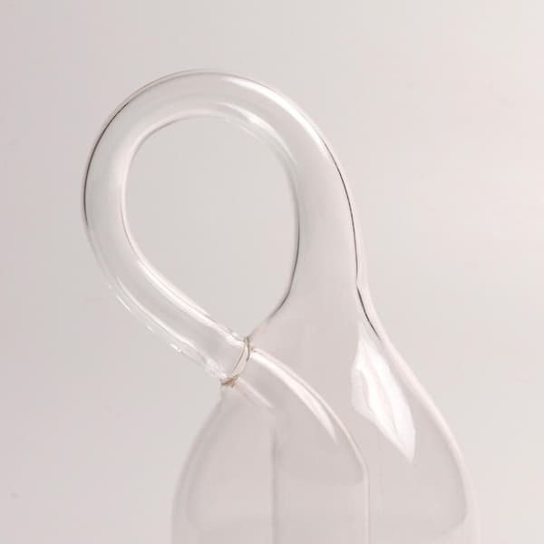 Glassvase Klein-flaske Firedimensjonal romflaske til bryllupsgave