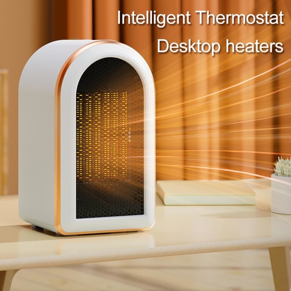Bärbar värmefläkt, 1200W skrivbordsvärmare inomhus elektriskt utrymme, ZQKLA