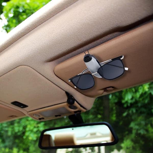 Solbrilleholder Clip 2 stk. Solbriller Visir Clips Auto Sungl