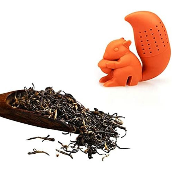 Te-infuser, Spiselig Silikon Te-infuser (Egern Sæt af 2), ZQKLA