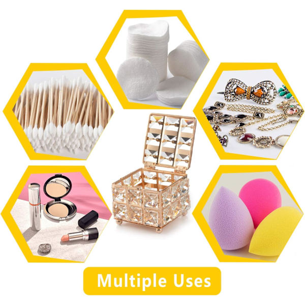 Makeup Organizer, Krystal Organizer, Makeup Opbevaring, ZQKLA