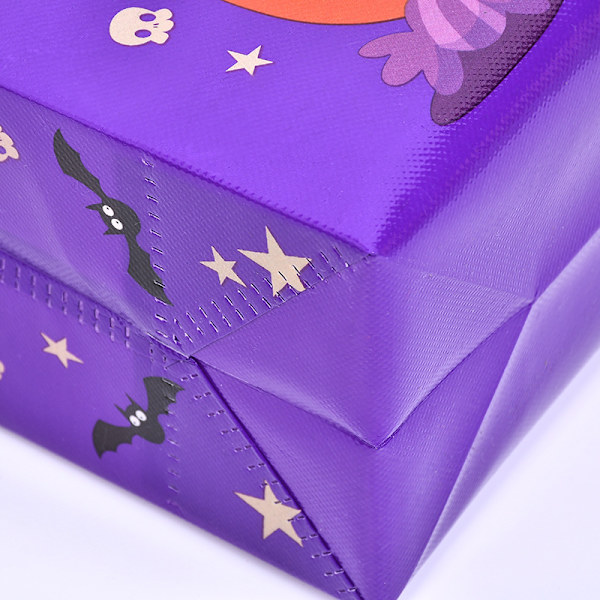 20 kpl Halloween kuitukangaskassit Karkki vai kepponen -lahjakassit P, ZQKLA