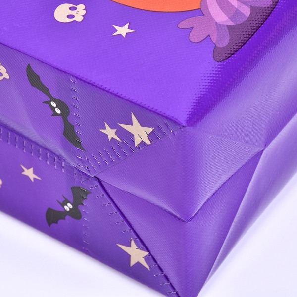 20 Pakker Halloween Ikke-vevde Poser Knask eller Knep Gaveposer P,ZQKLA