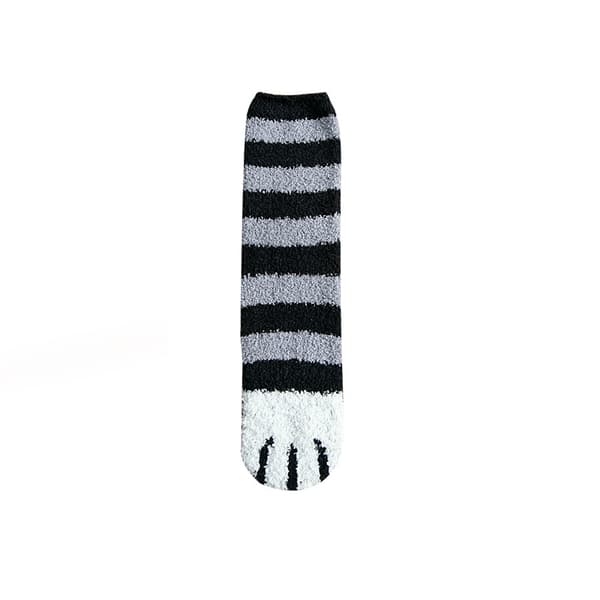 Kattklo Strumpor Fluffiga Kattsockor Bekväma Katttofflor